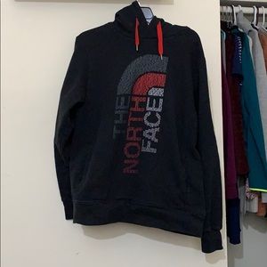 Men’s medium black north face hoodie